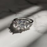 Сребърен пръстен с мойсанит Galaxy - Image 6